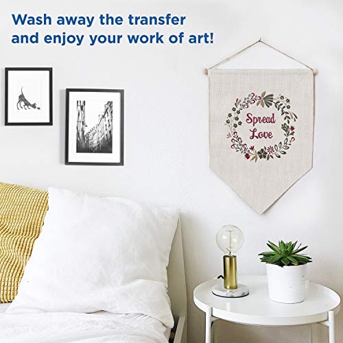 Printworks Vanishing Embroidery Transfers, for White/Light-Colored...