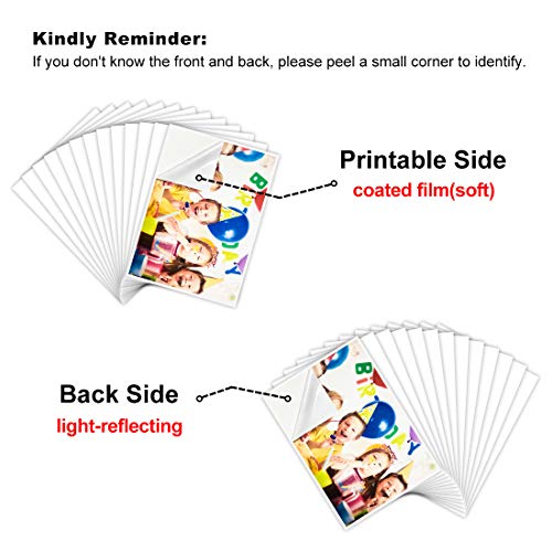 Iron-On Heat Transfer Paper for Dark Fabric 20 Pack 8.3x11.7 T-Sh...