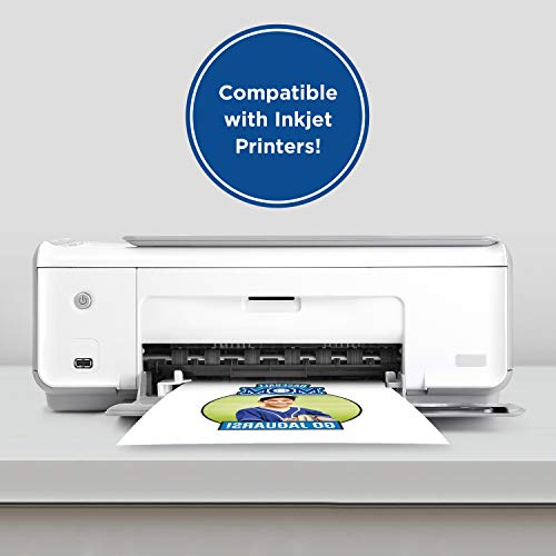 Printworks White T-Shirt Transfers for Inkjet Printers, For Use on...