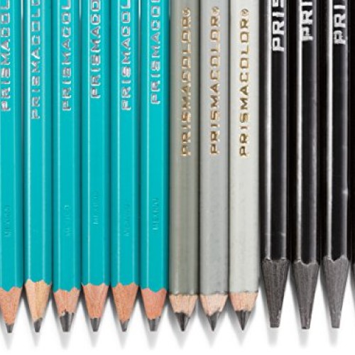 Prismacolor 24261 Premier Graphite Drawing Pencils with Erasers & ...