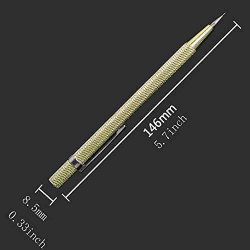 Metal Scribe Tool,Set of 2Pcs,Tungsten Carbide Tip Scriber,Engrave...