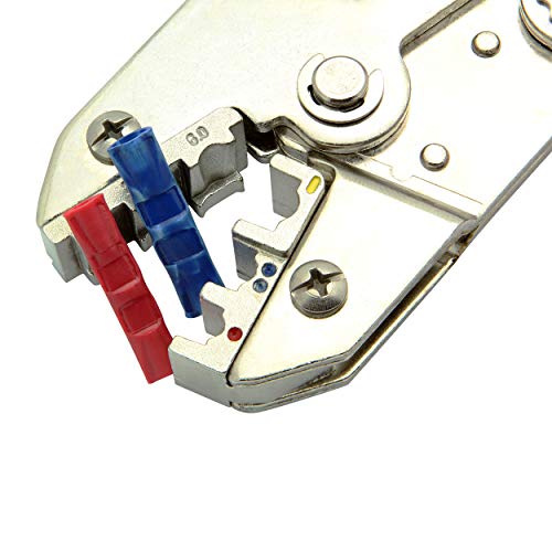 Electroplated Steel Wire Crimper Tool 4 Heat Shrink Wire Connector...