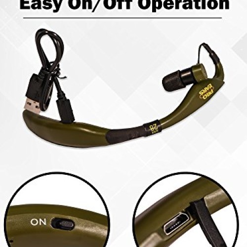 Pro Ears Stealth 28 - PEEBGRN - Electronic Hearing Protection & Am...