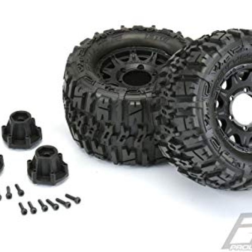 Pro-line Racing Trencher 2.8 MTD Raid Black 6x30 F/R, PRO117010