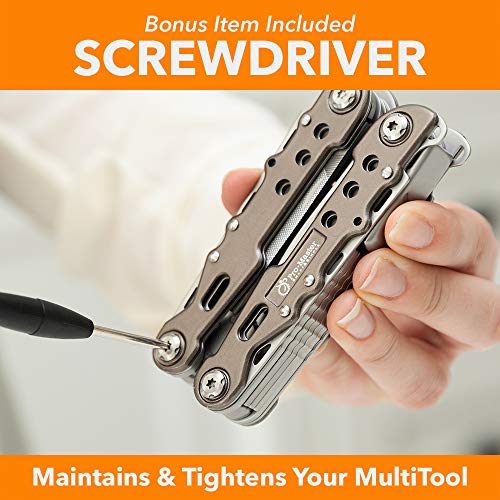 15in1 Multitool Pocket Knife - Portable Heavy Duty Folding Utility...