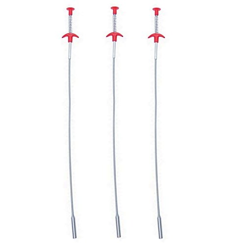 3 pack X-Long 36 Flex-Cable Pick-Up Tool 4-Finger Claw End Retrie...