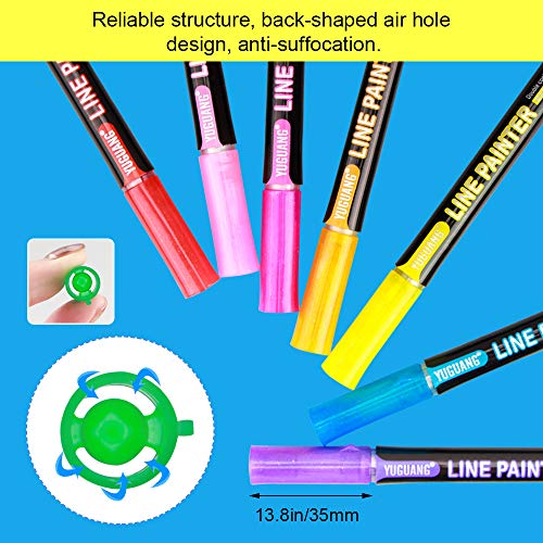 Paint Marker Pens, 12 Vibrant Colors 2021 premium Waterproof Paint...