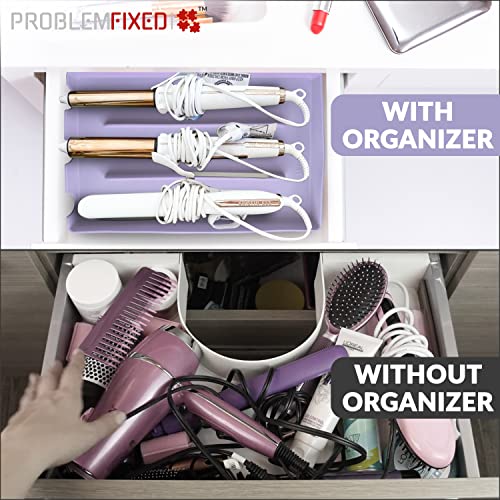 PROBLEM FIXED Flat Iron Hair Straightener Holder/Organizer | Hair ...