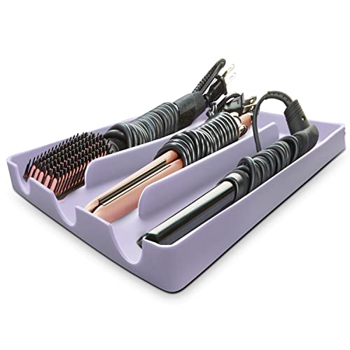 PROBLEM FIXED Flat Iron Hair Straightener Holder/Organizer | Hair ...