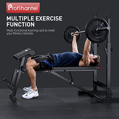 Adjustable Weight Bench, Olympic Workout Bench, Barbell Bench Pres...