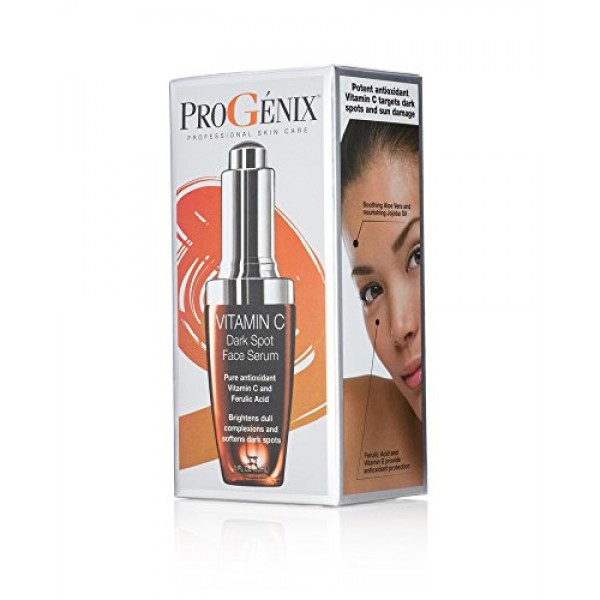 Progenix Vitamin C Face Serum. Brightening Serum for Dark Spots an...