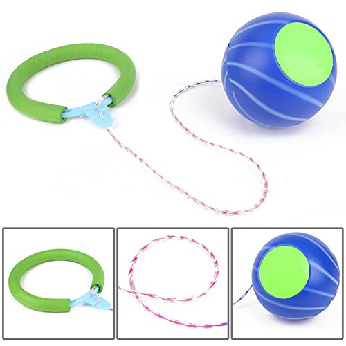PROLOSO Skip Ball Sports Swing Balls Set Skip It Ankle Toy for Kid...