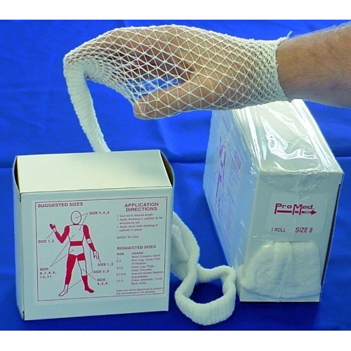 ProMed Tubular Elastic Net Dressing Size 3, Fits Hand, Arm, Leg, F...