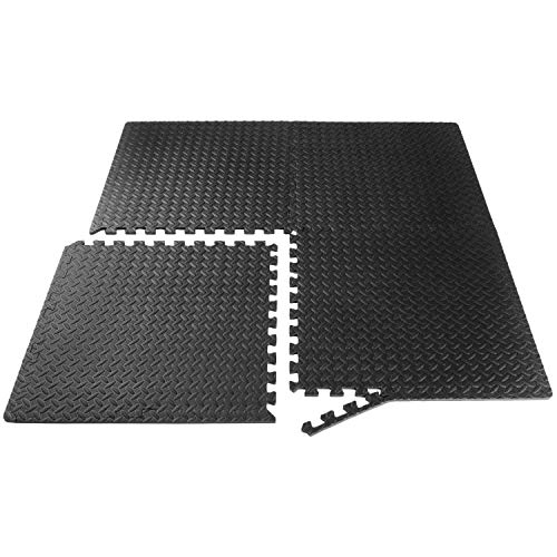 ProSource fs-1908-pzzl Puzzle Exercise Mat EVA Foam Interlocking T...