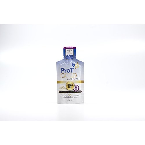 ProT GOLD - Berry Sugar Free Liquid Protein Shot - 24PK 1oz Anti A...