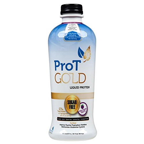 ProT GOLD - Berry Sugar Free Liquid Protein Shot - 30 1oz Anti Agi...
