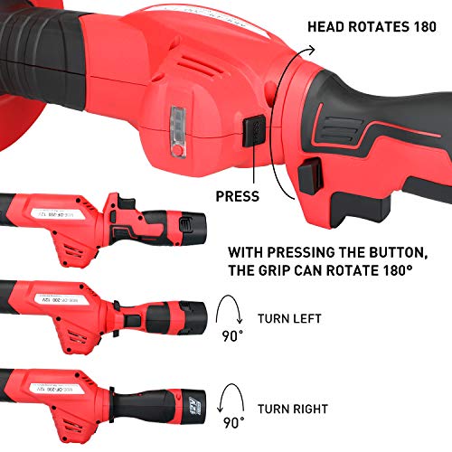 PROXRACER Hedge Trimmers 2-in-1 22inch 1400RPM Light Weight 3/5” C...