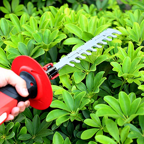 PROXRACER Hedge Trimmers 2-in-1 22inch 1400RPM Light Weight 3/5” C...