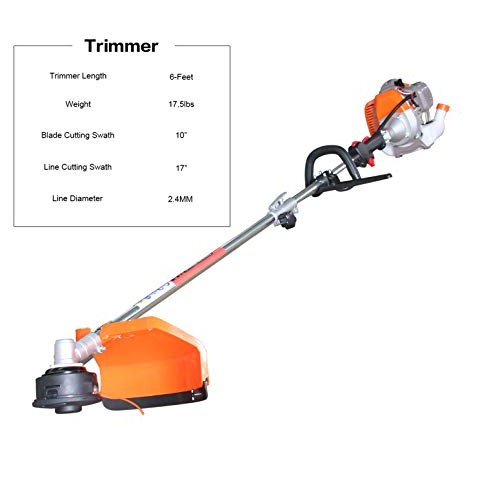 PROYAMA Powerful 42.7cc 5 in 1 Multi functional Trimming Tools,Gas...
