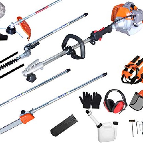 PROYAMA Powerful 42.7cc 5 in 1 Multi functional Trimming Tools,Gas...