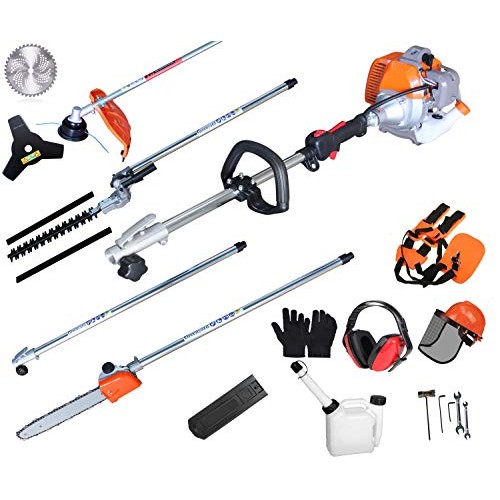 PROYAMA Powerful 42.7cc 5 in 1 Multi functional Trimming Tools,Gas...