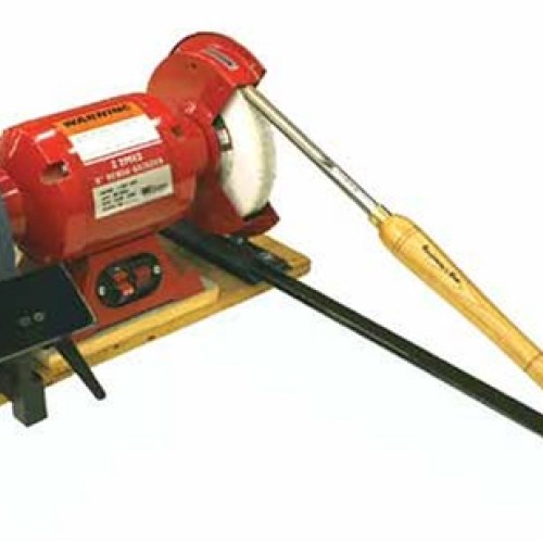 PSI Woodworking LCGRIND4 Complete 4-Piece Precision Lathe Chisel S...
