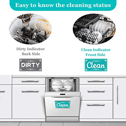 Dirty Clean Dishwasher Magnet,Dishwasher Magnet Clean Dirty Sign M...
