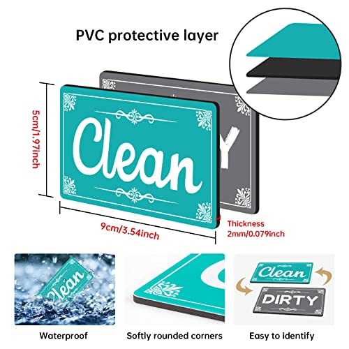 Dirty Clean Dishwasher Magnet,Dishwasher Magnet Clean Dirty Sign M...