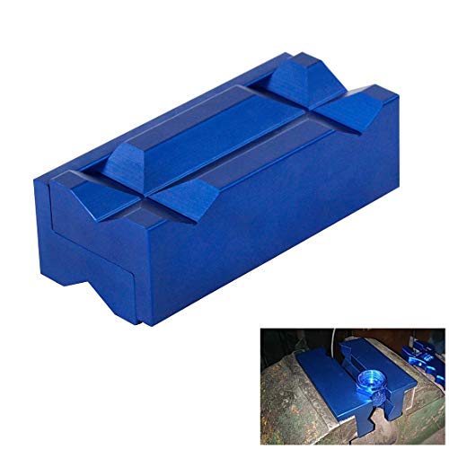 PTNHZ Aluminum 4 Vise Jaw Protective Inserts for Wide Array of Vi...