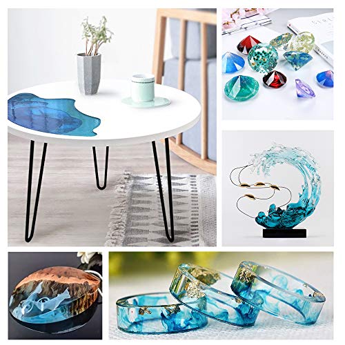 Epoxy-Resin-Crystal-Clear-Kit for Art, Jewelry, Crafts，Coating- 1...
