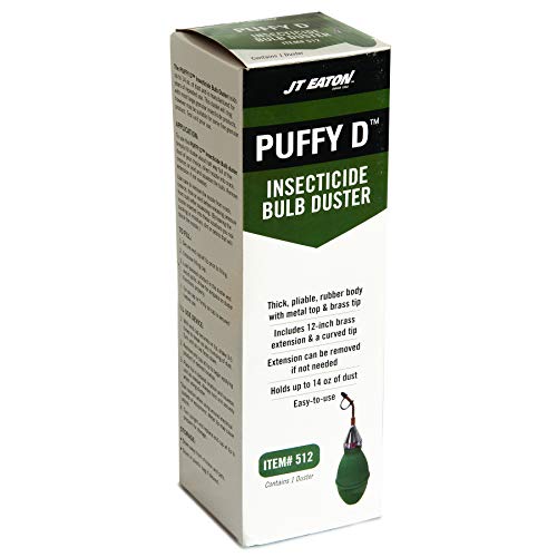 Puff-D 512 Puffy-D Bulb Insecticidal Duster, Green