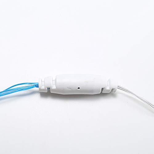 PUHONG American Flag 420 LED String Lights Super Bright LEDs, Outd...