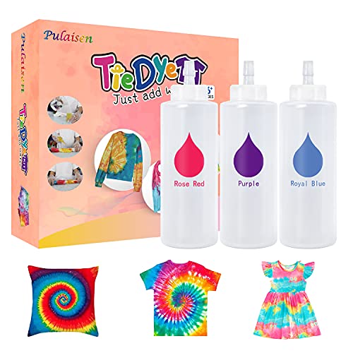 Tie Dye Kits, Tye Dye Kit, 6 Packs Refill Dye, One-Step Fabric Dye...