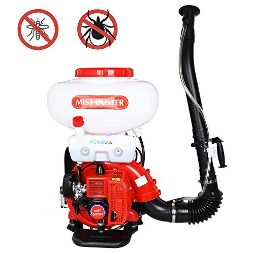 Pumplus 5.5 Gallon Gas Powered Sprayer Backpack Fogger Blower Dust...