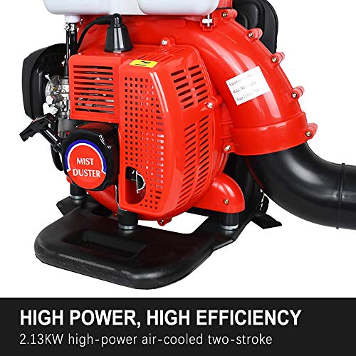 Pumplus 5.5 Gallon Gas Powered Sprayer Backpack Fogger Blower Dust...