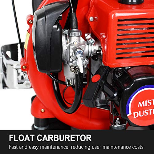 Pumplus 5.5 Gallon Gas Powered Sprayer Backpack Fogger Blower Dust...