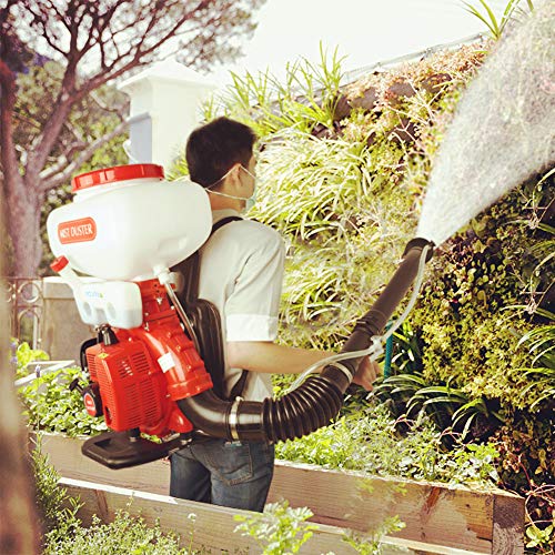 Pumplus 5.5 Gallon Gas Powered Sprayer Backpack Fogger Blower Dust...