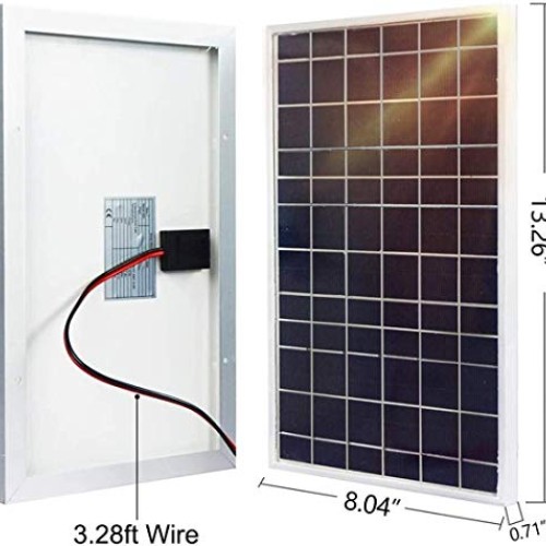 Pumplus Solar Powered Fountain Pump, New Upgraded Mini Solar Power...