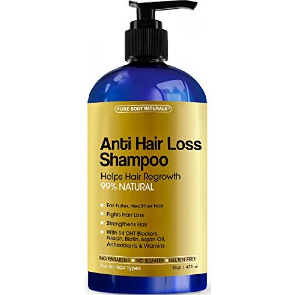 Hair Loss Shampoo to Restore and Strengthen, Large 16 Ounce, DHT B...