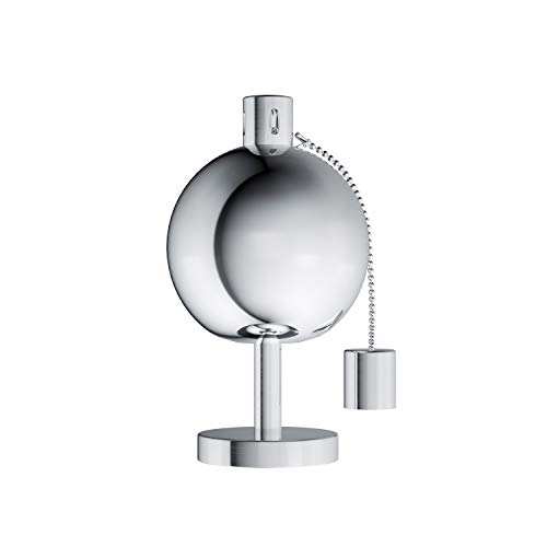 Pure Garden 50-220 Tabletop Torch Lamp-10” Stainless Steel Outdoor...
