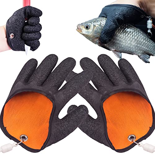 Fisherman Professional Catch Fish Gloves, Fishing Glove, Fishing P...