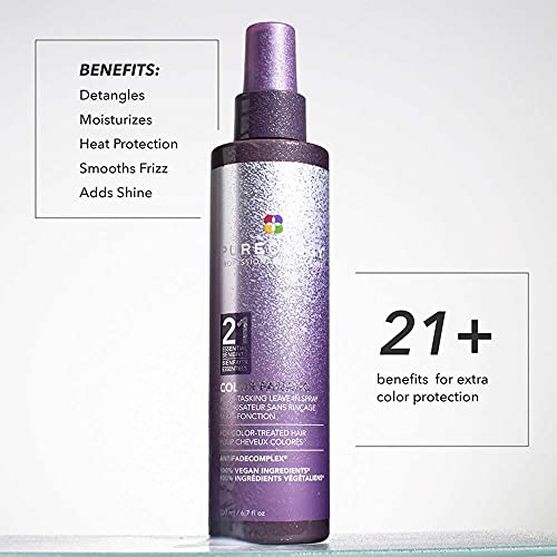 Pureology Color Fanatic Leave-in Conditioner Hair Treatment Detang...