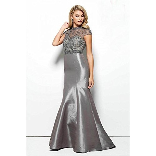 100% Pure Silk Taffeta Fabric Blackish Grey x Ivory Colour 54 by ...