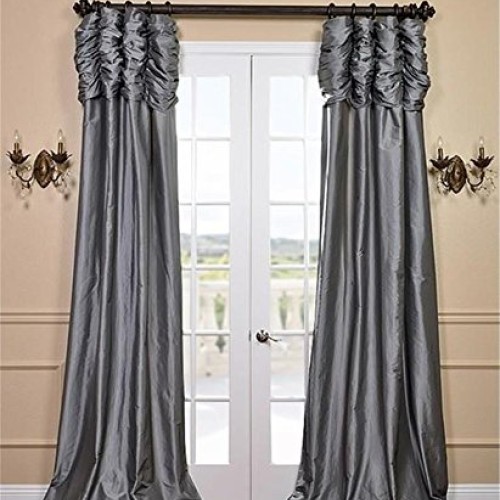100% Pure Silk Taffeta Fabric Blackish Grey x Ivory Colour 54 by ...