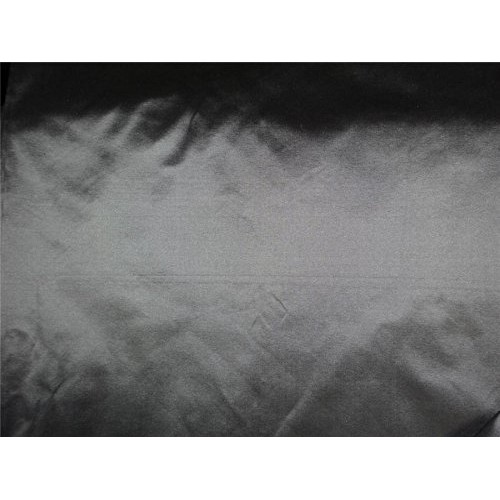 100% Pure Silk Taffeta Fabric Blackish Grey x Ivory Colour 54 by ...