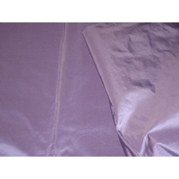 100% Pure SILK TAFFETA FABRIC Lilac Color TAF402