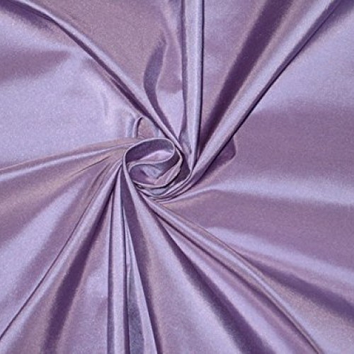 100% Pure SILK TAFFETA FABRIC Lilac Color TAF402