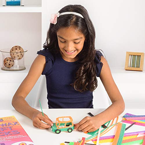 Mega Mix Pack of Kids Wax Craft Sticks - 15 Colors, 2 Lengths - 6 ...