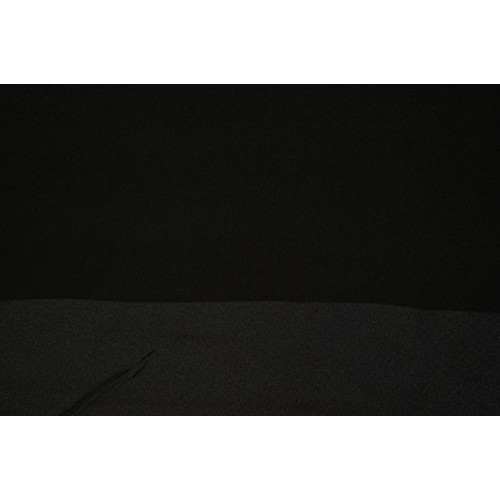 Classic Moleskin Fabric, Suede Top, Satin Back, 57 Wide Black