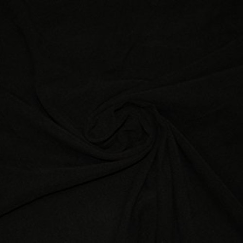 Classic Moleskin Fabric, Suede Top, Satin Back, 57 Wide Black